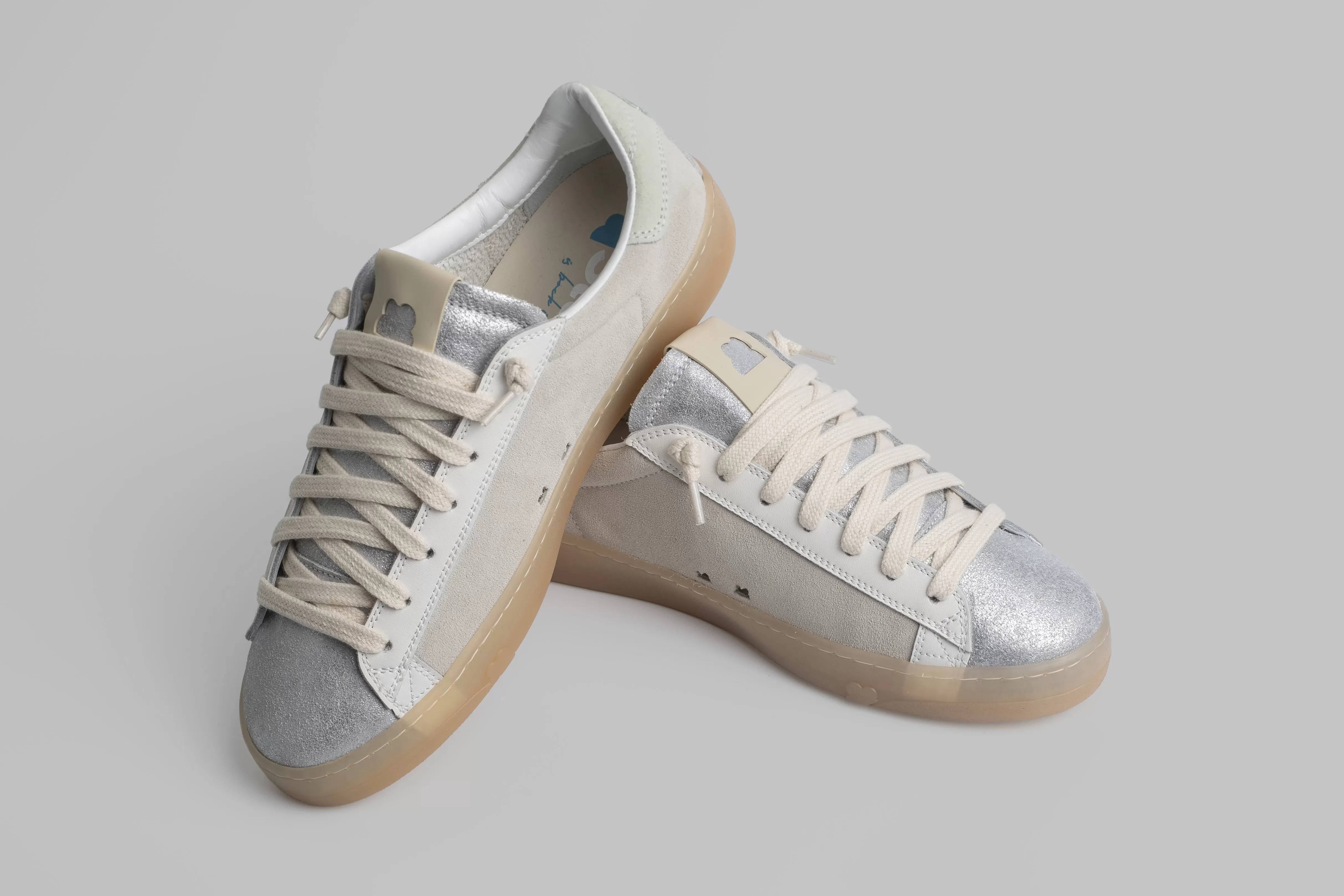 STACY ZAPATILLA MUJER STACY ROSE WHT/SILVER COLOR GRIS