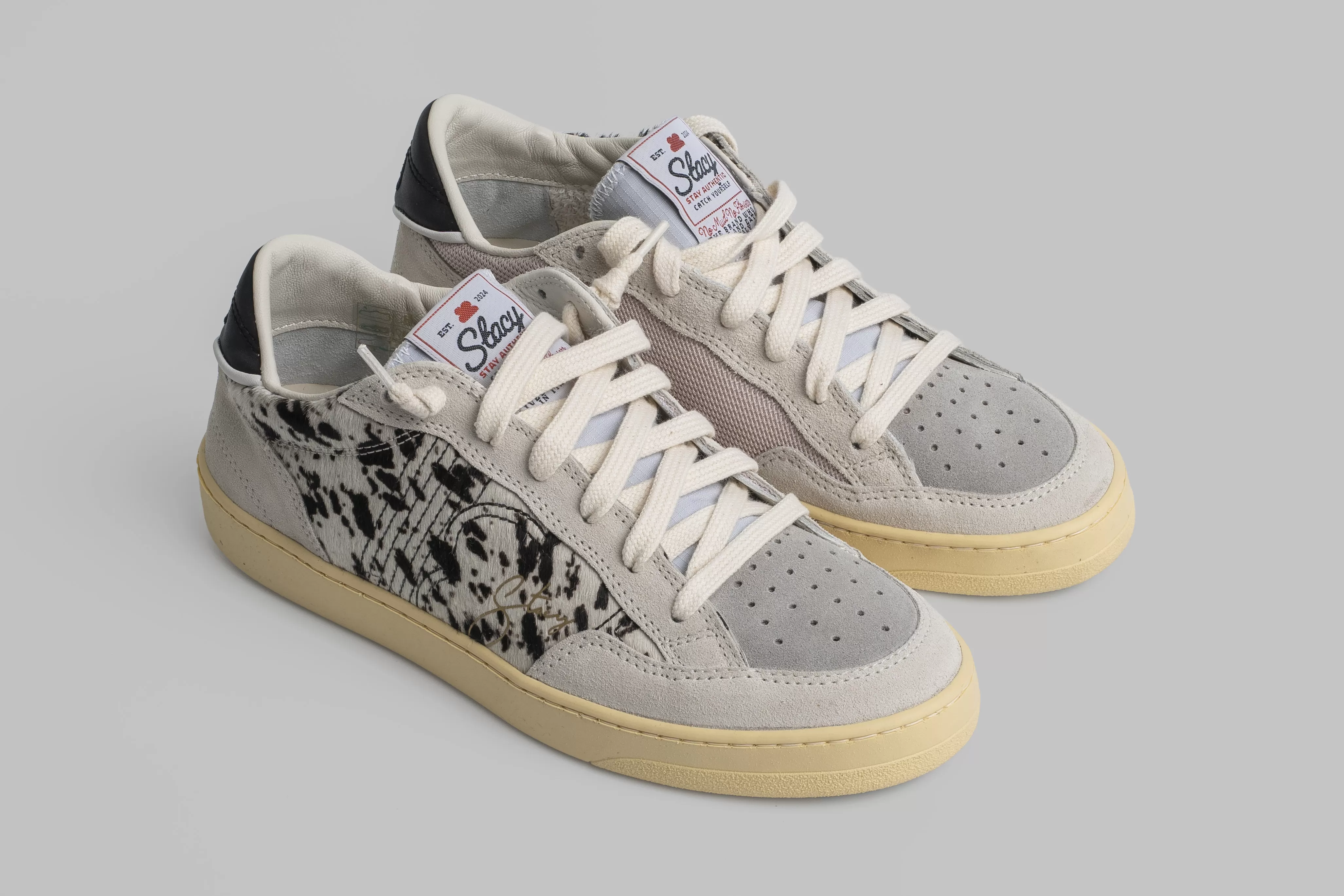 STACY ZAPATILLA MUJER STACY DAISY MILK COW COLOR GRIS
