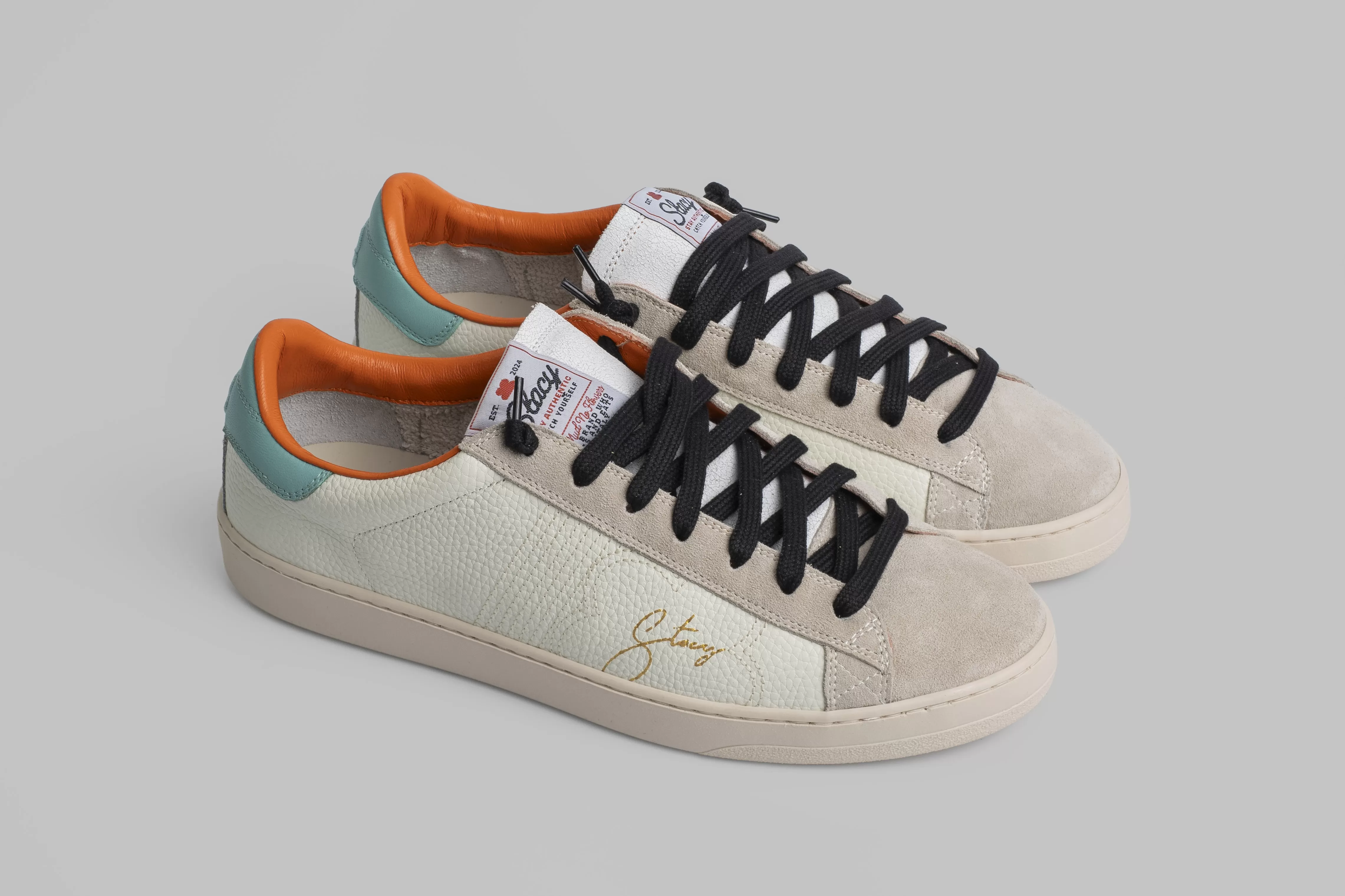 STACY ZAPATILLA STACY ROSE CREAM COLOR AZULON