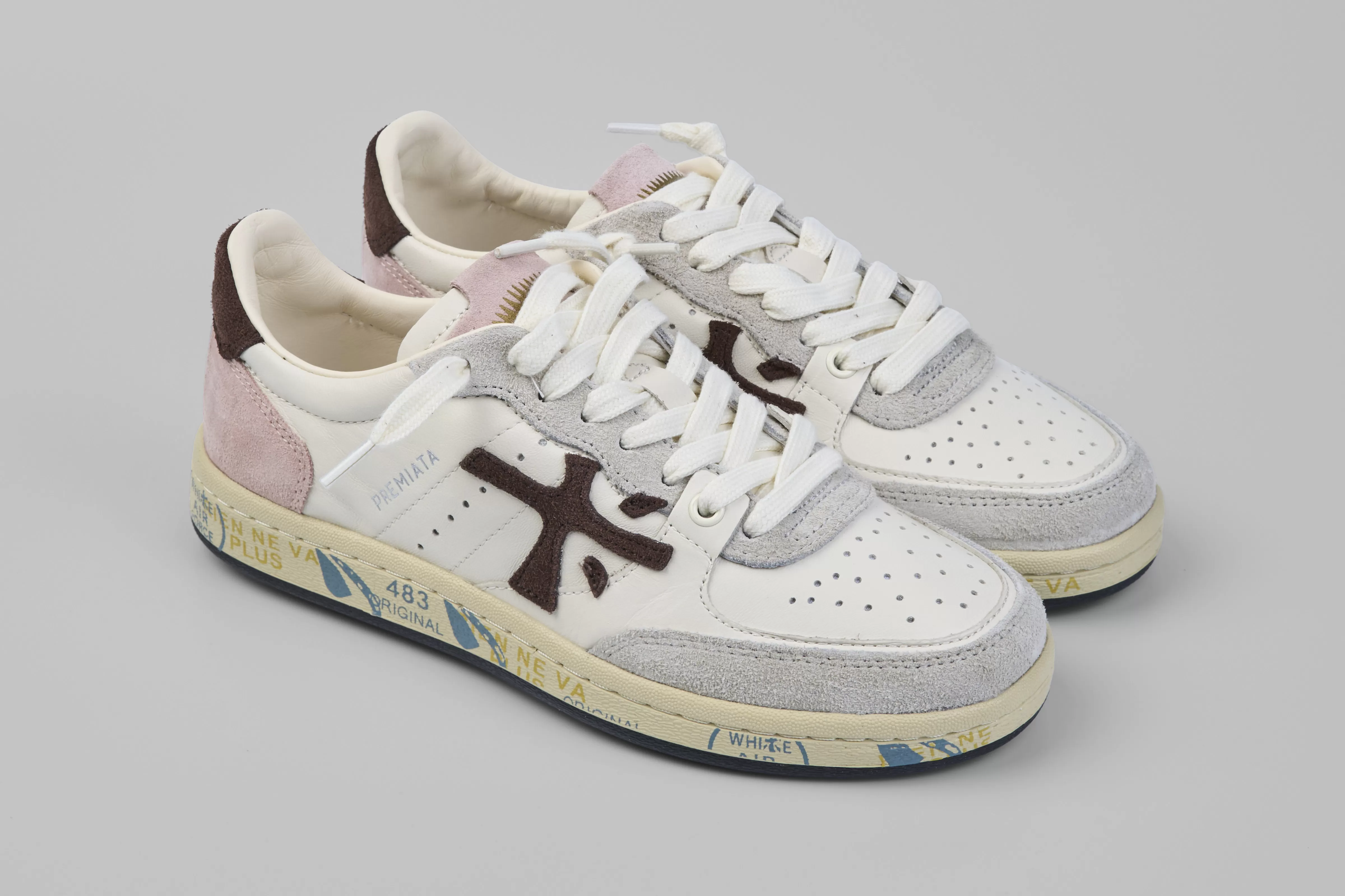 PREMIATA ZAPATILLA MUJER PREMIATA BSKTCLAD 8284 COLOR MARRÓN