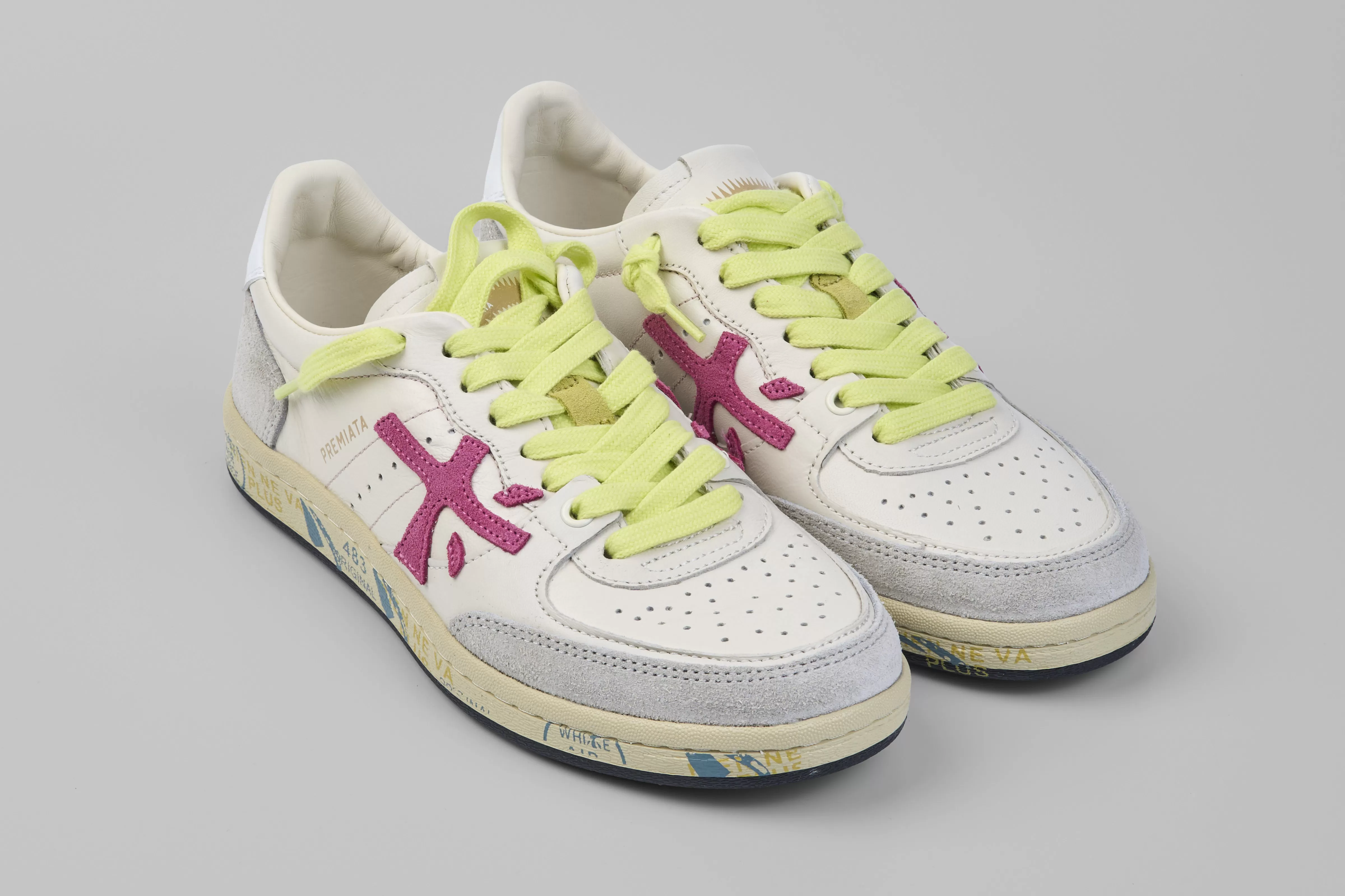 PREMIATA ZAPATILLA MUJER PREMIATA BSKTCLAD 8283 COLOR ROSA
