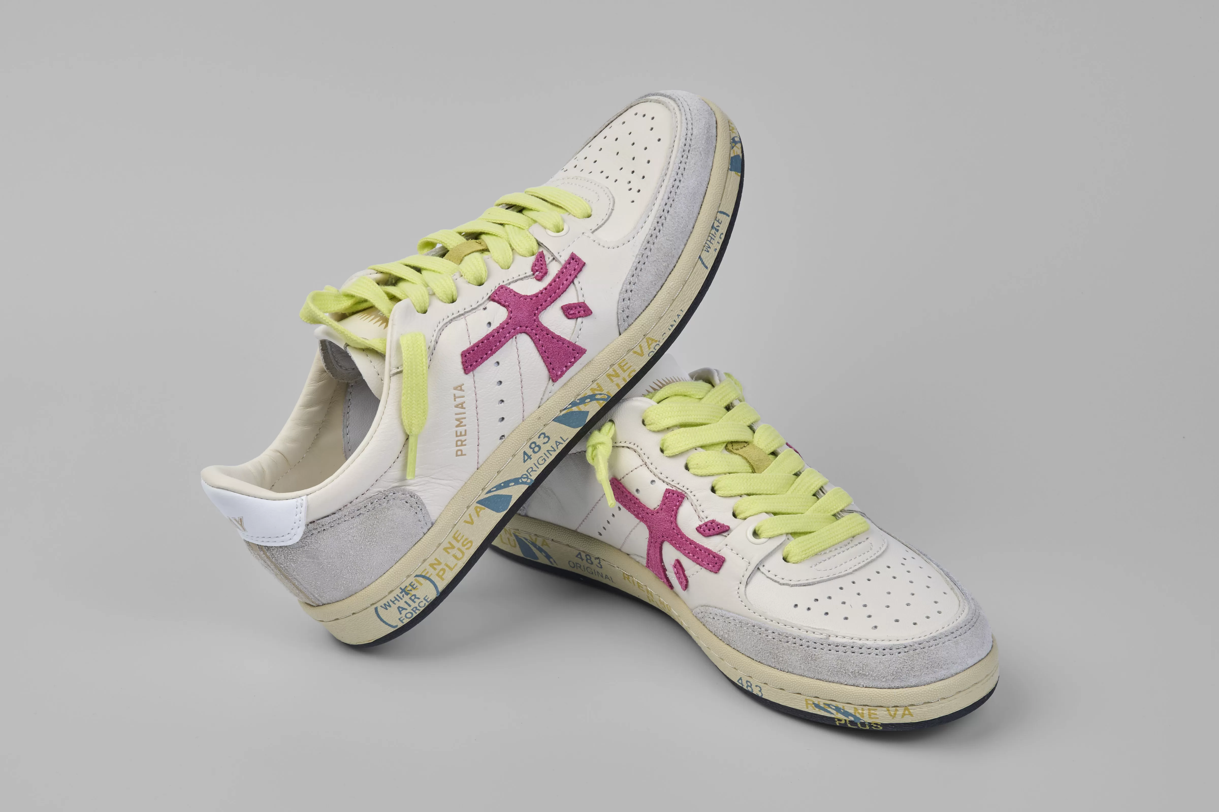 PREMIATA ZAPATILLA MUJER PREMIATA BSKTCLAD 8283 COLOR ROSA