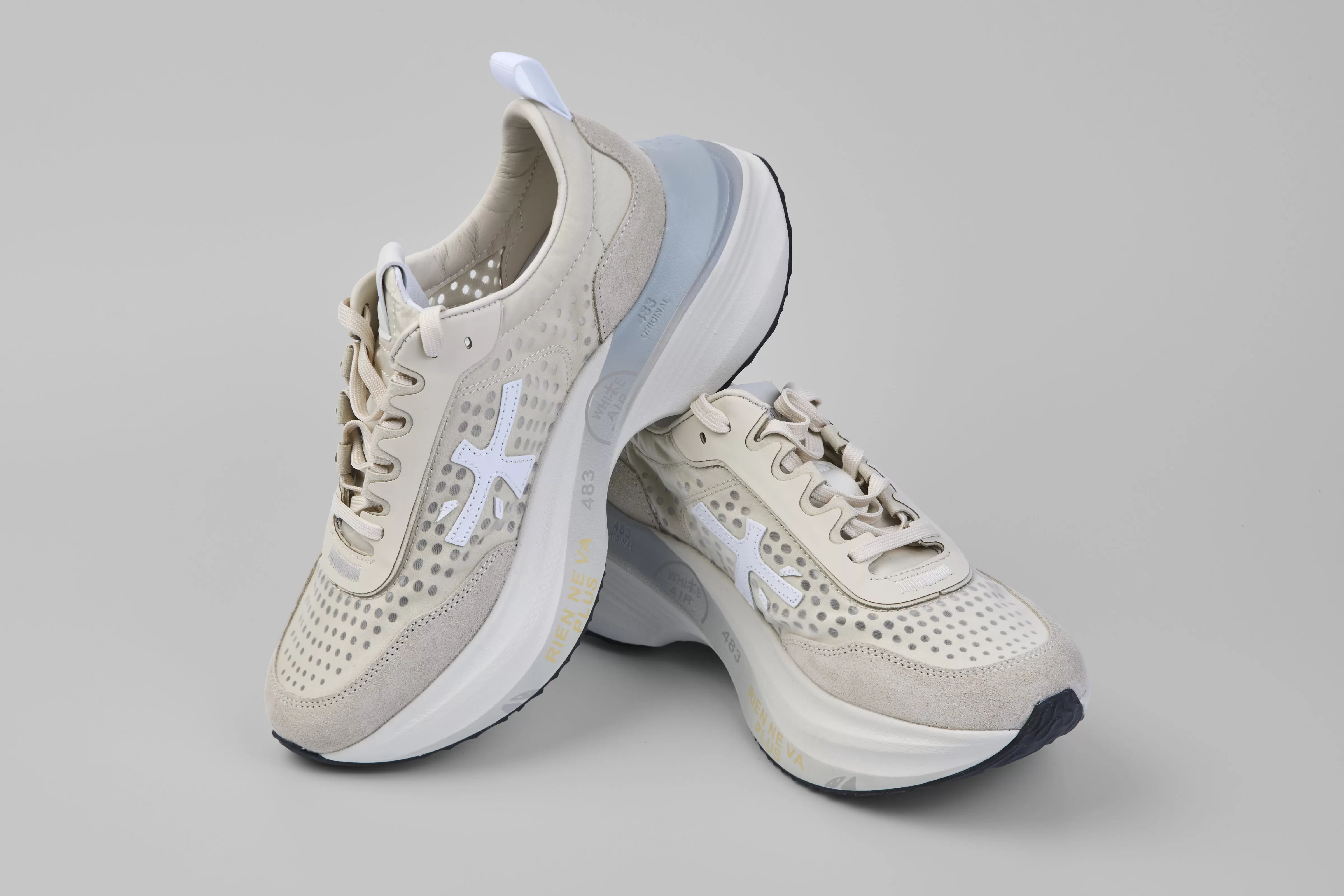 PREMIATA ZAPATILLA MUJER PREMIATA HILL 8242 COLOR BEIG