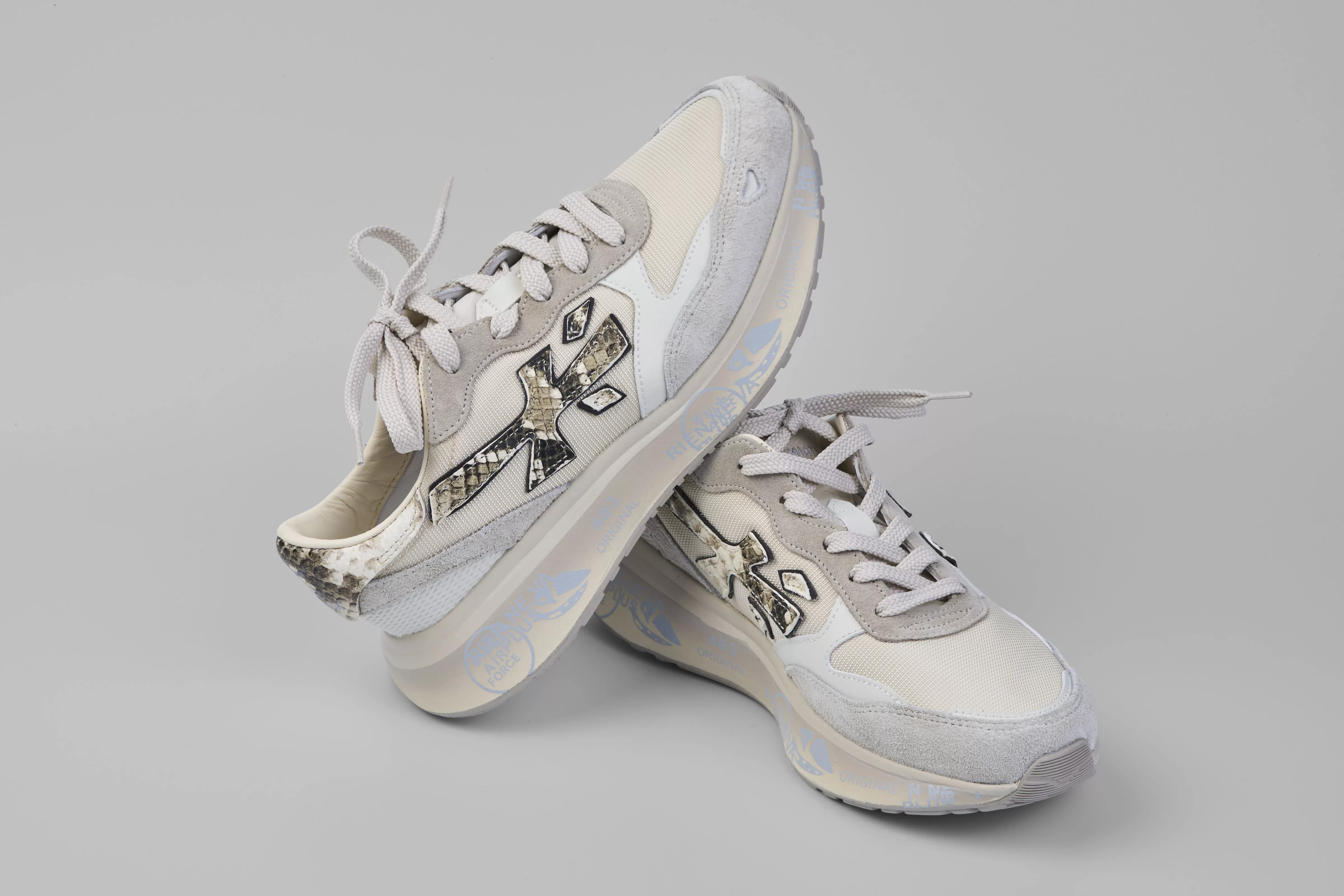 PREMIATA ZAPATILLA MUJER PREMIATA LAURYN 8183 COLOR CREMA