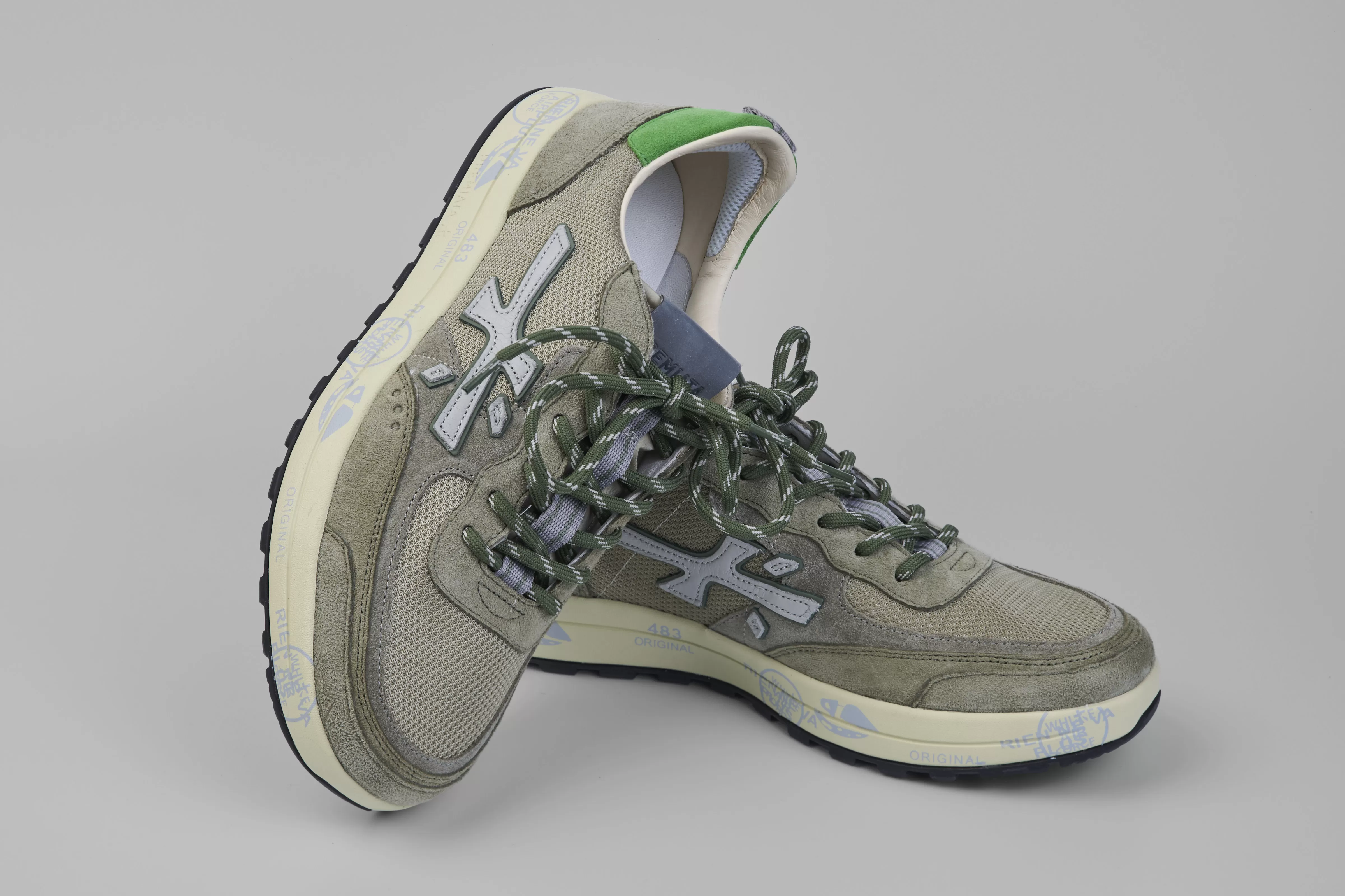 PREMIATA ZAPATILLA PREMIATA NOUS 8062 COLOR KAKI