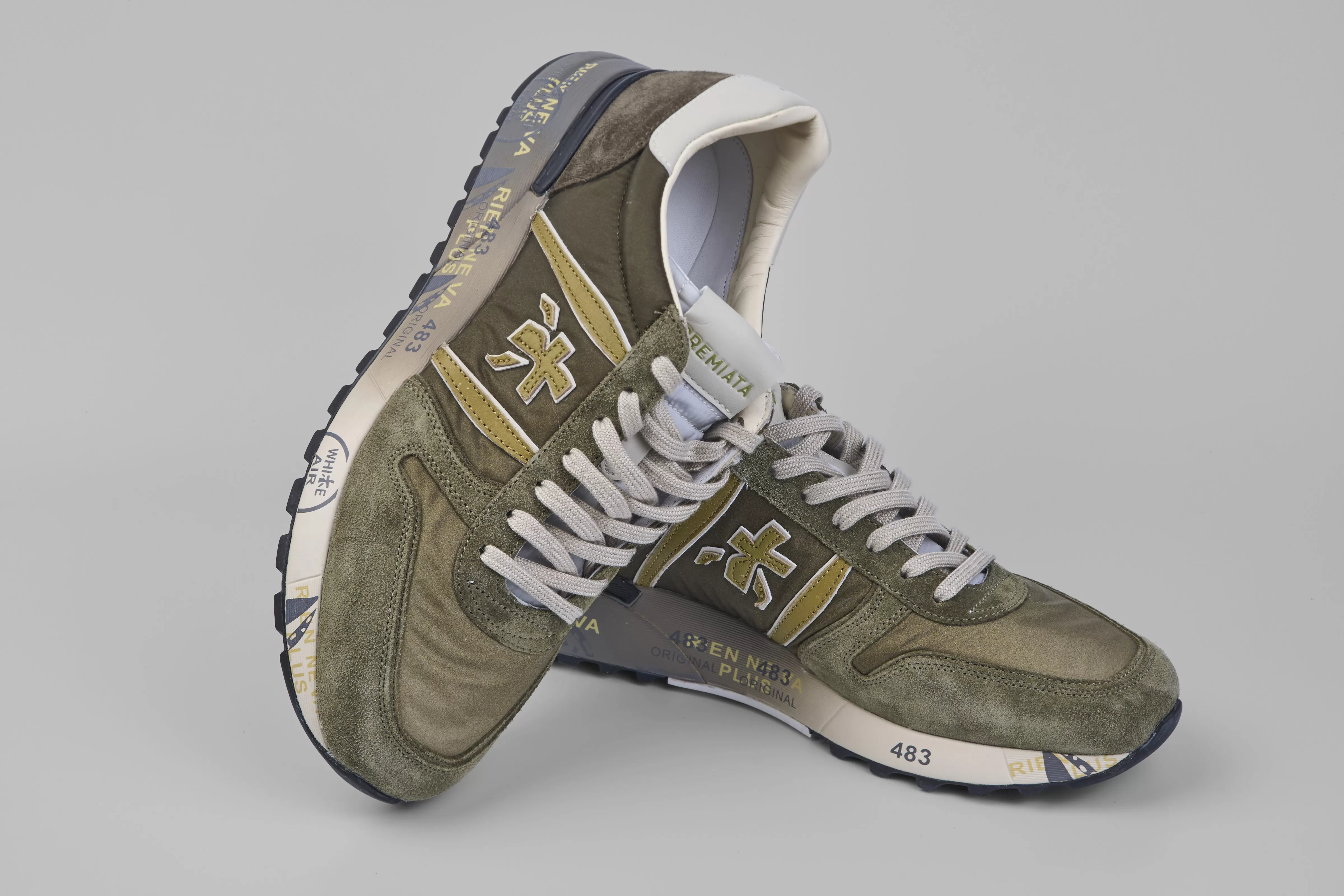 PREMIATA ZAPATILLA PREMIATA LANDER 8009 COLOR VERDE