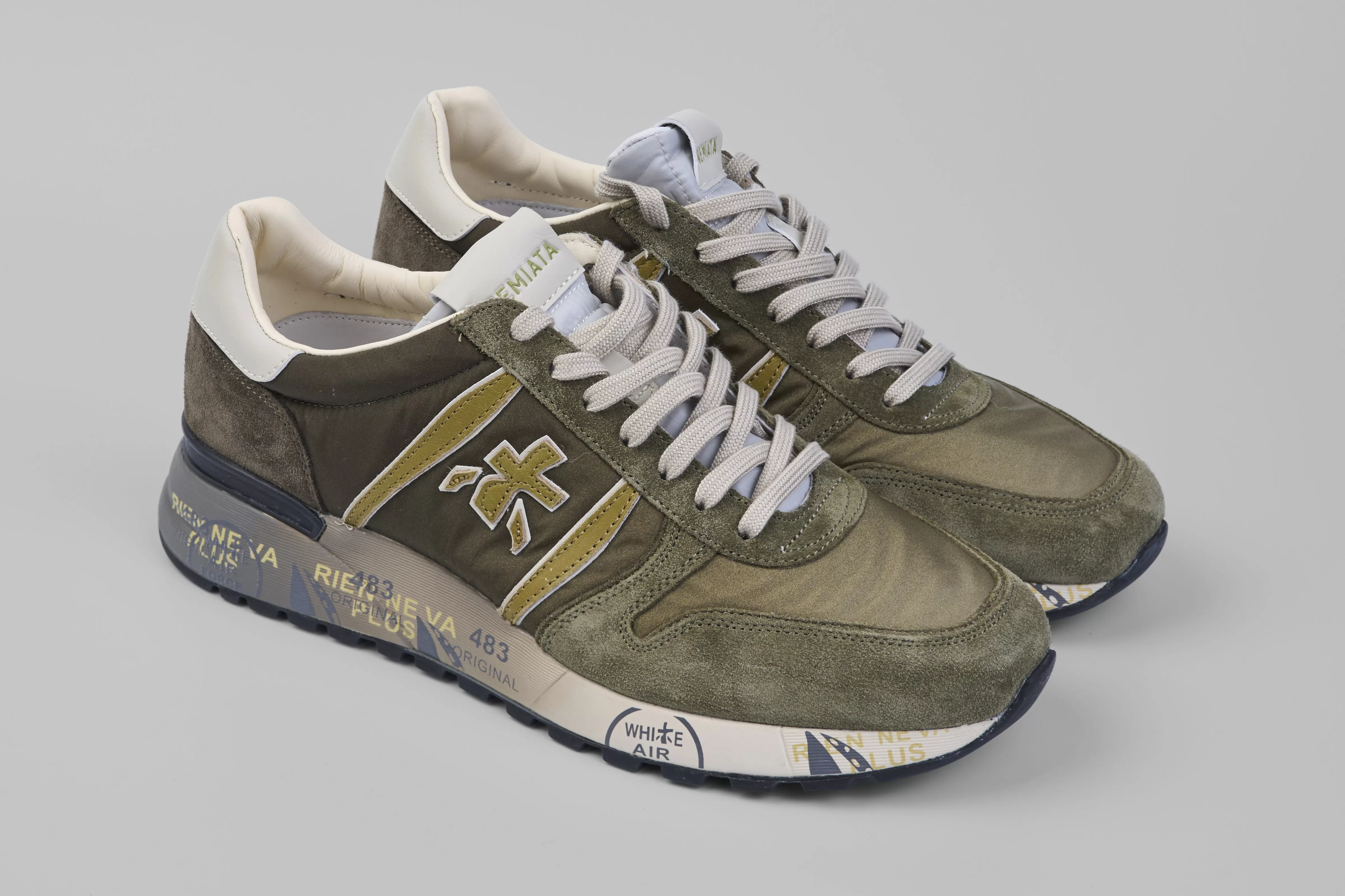PREMIATA ZAPATILLA PREMIATA LANDER 8009 COLOR VERDE