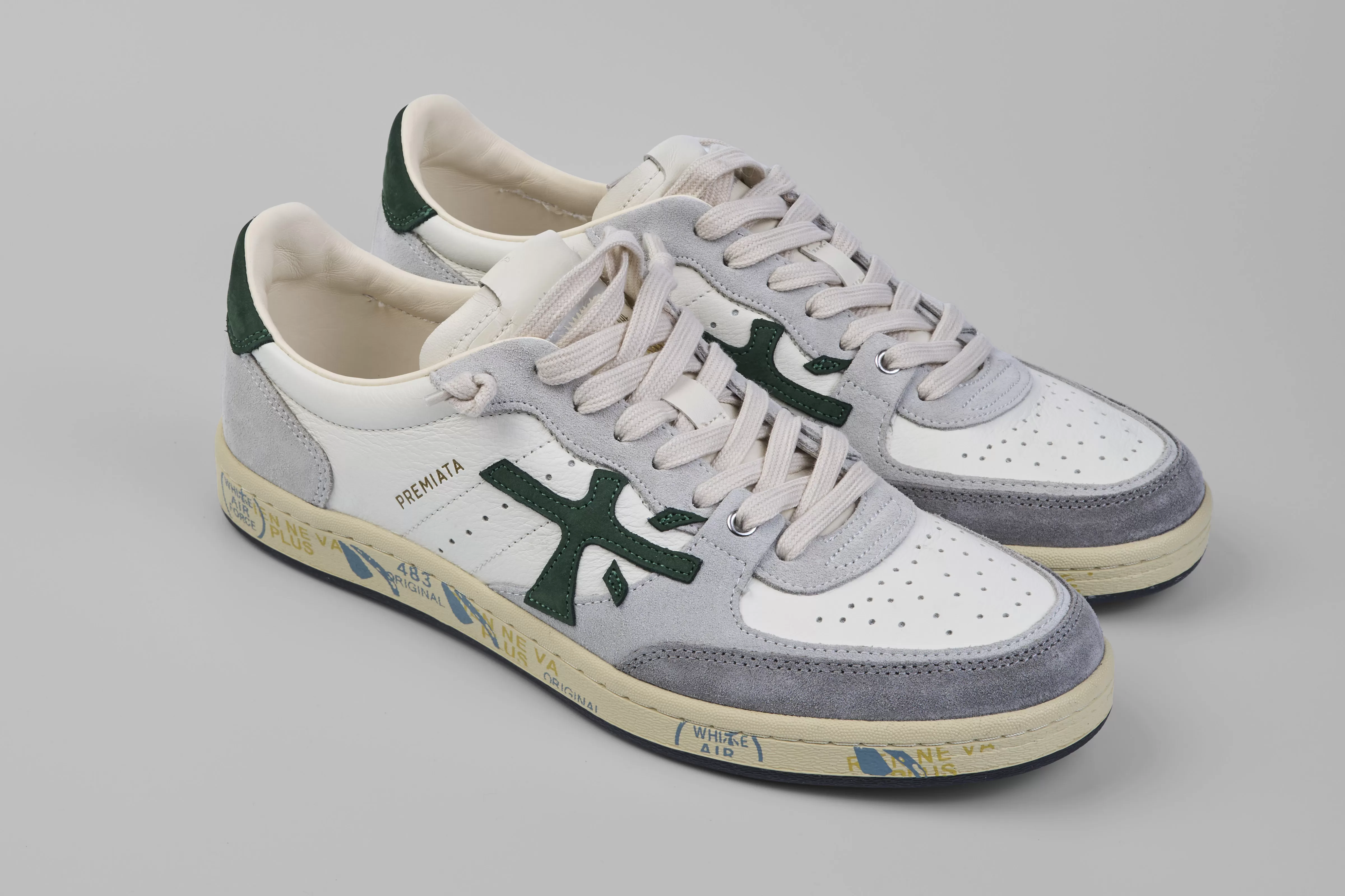 PREMIATA ZAPATILLA PREMIATA BSKCLAY 7623 COLOR VERDE
